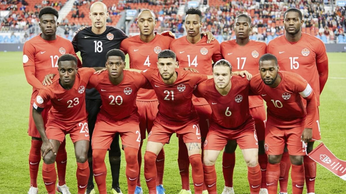 team photo for Canada